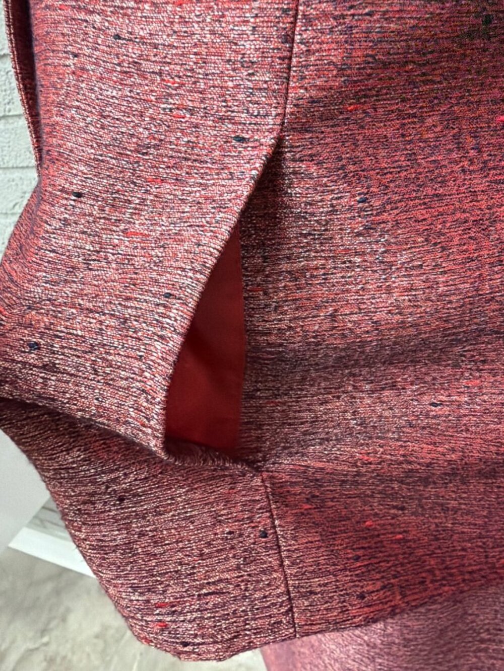 Kasper 2 PCS Textured Blazer & Pencil Skirt Suit Size 8 - Picture 8 of 12